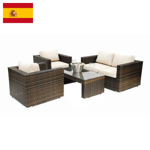 Плетеная мебель из лозы из Испании