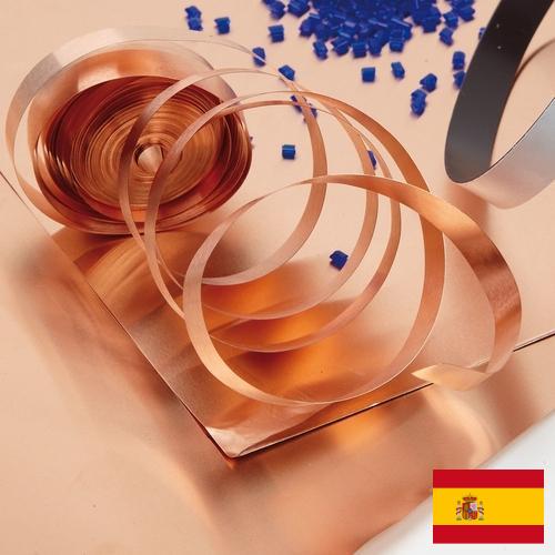 Полоса медная из Испании