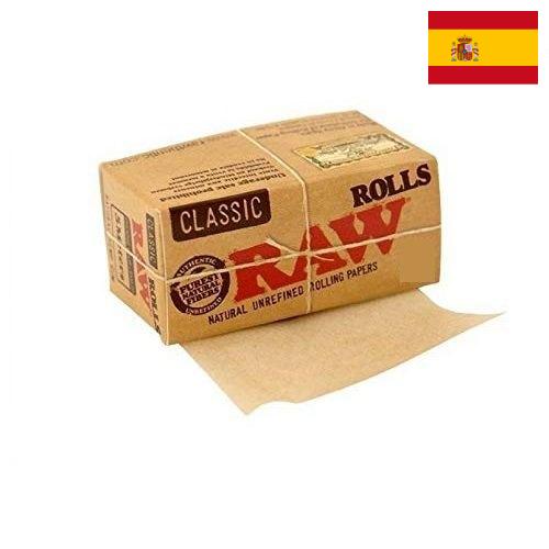 Рулонная бумага из Испании
