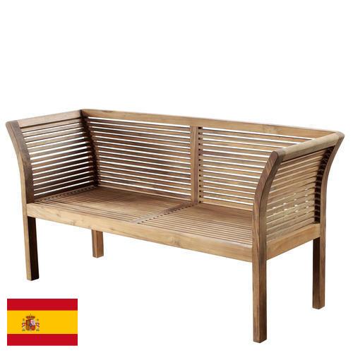 Садовые скамейки из Испании