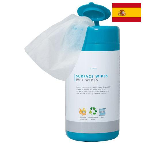 салфетки для очистки из Испании