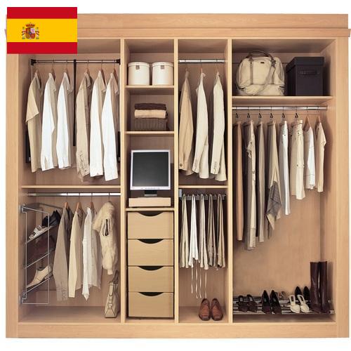 Шкафы гардеробные из Испании
