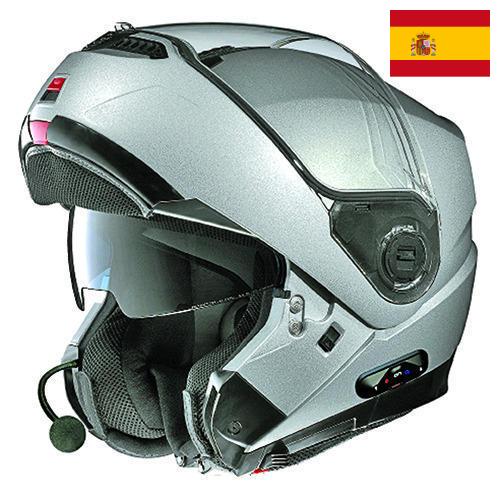 Шлемы мотоциклиста из Испании