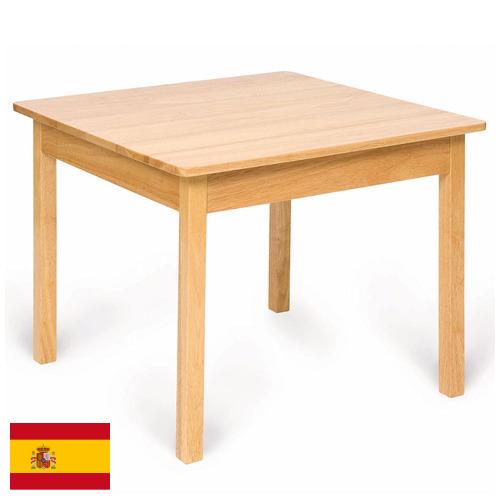 стол деревянный из Испании