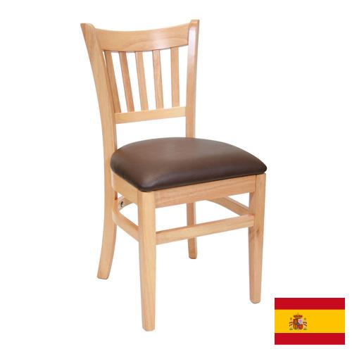 стул деревянный из Испании