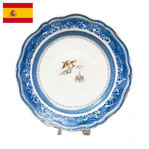 тарелка фарфоровая из Испании