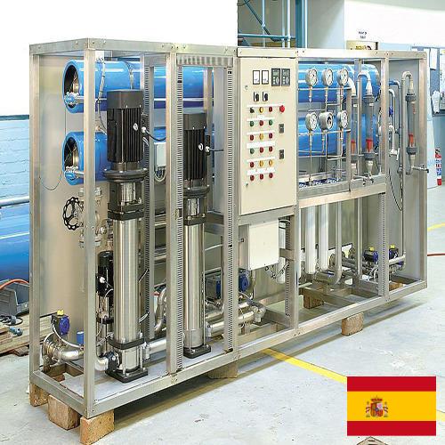 Установки водоподготовительные из Испании