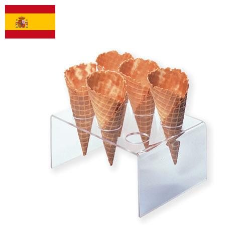 вафельный рожок из Испании