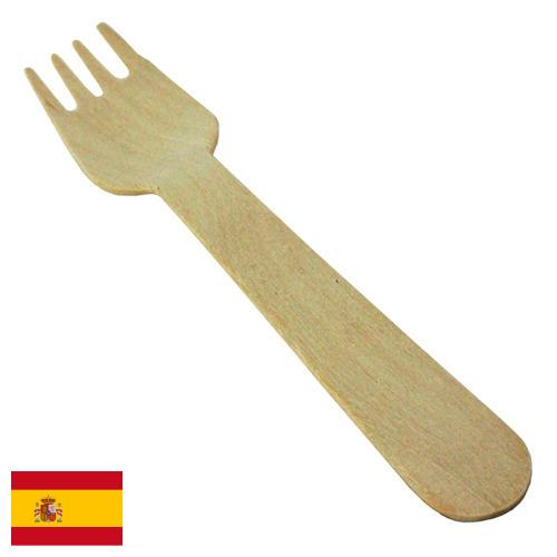 Вилки одноразовые из Испании