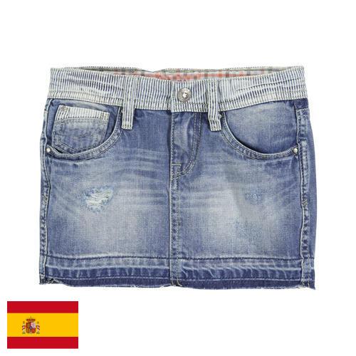 юбка джинсовая из Испании