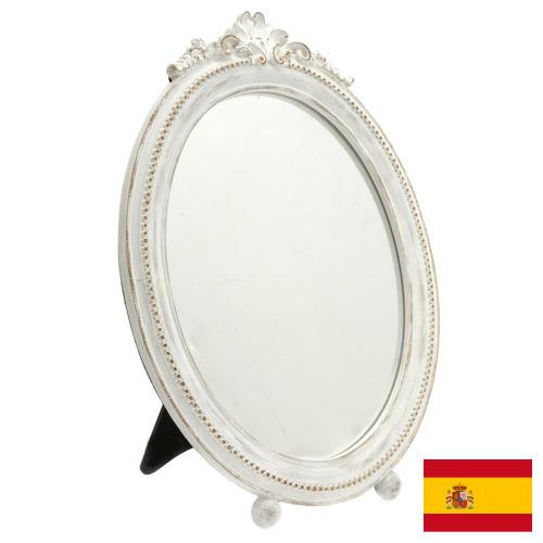 Зеркало настольное из Испании