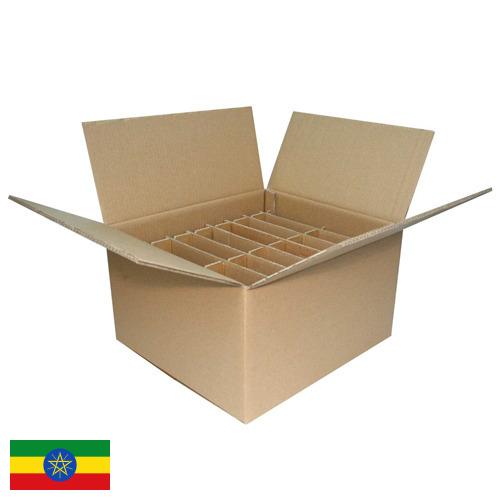 картонная коробка из Эфиопии