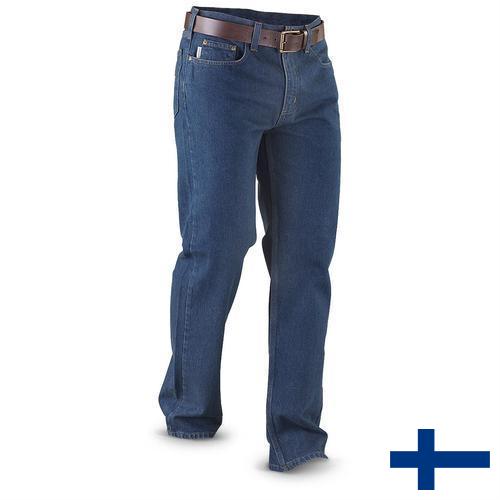брюки джинсовые из Финляндии