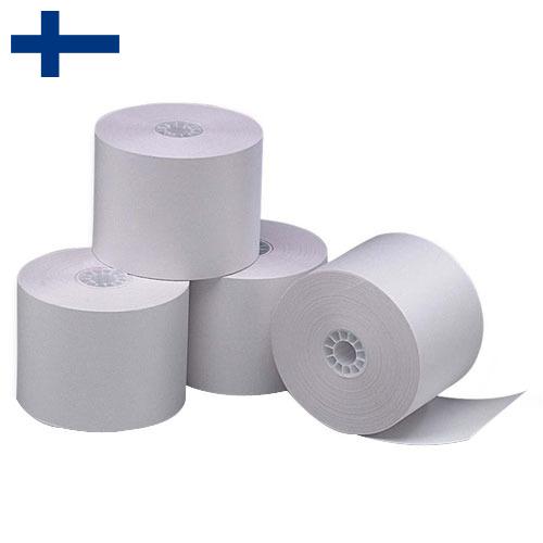 бумага в рулонах из Финляндии