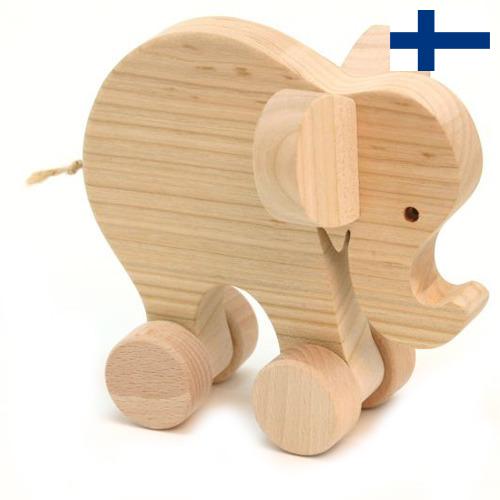 деревянные игрушки из Финляндии