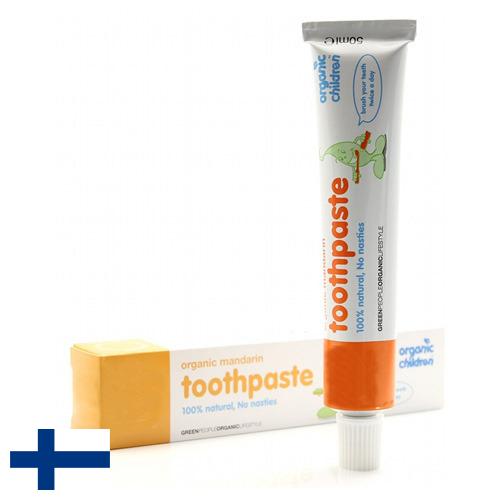 Детская зубная паста из Финляндии