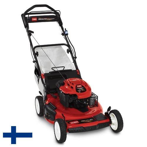 Электрические газонокосилки из Финляндии