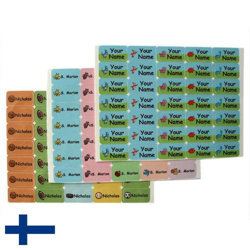 Этикетки клейкие из Финляндии