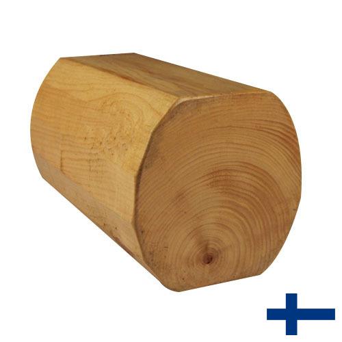 лесоматериалы круглые из Финляндии