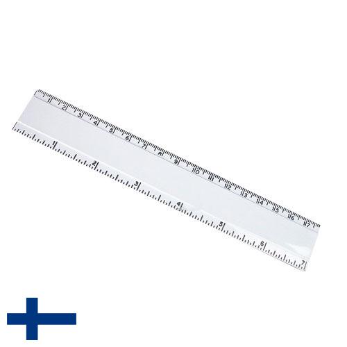 линейка пластиковая из Финляндии