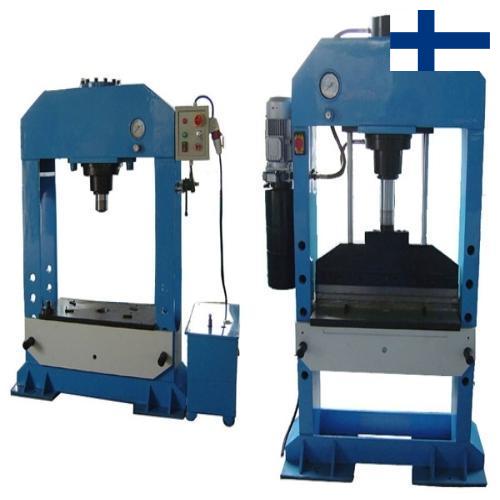 Машины гидравлические из Финляндии