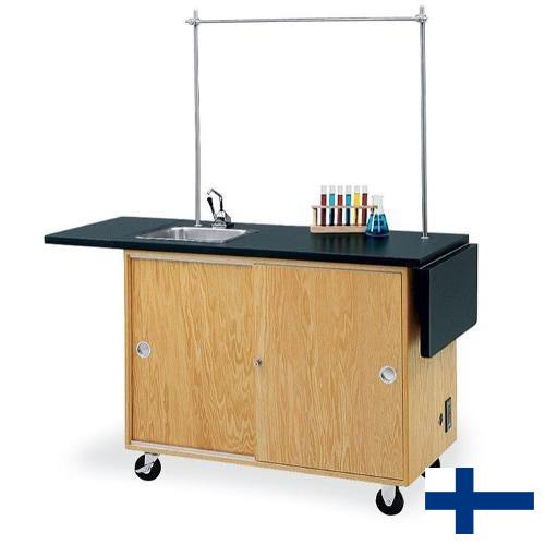 Мебель лабораторная из Финляндии