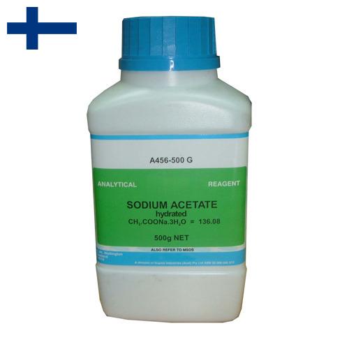 Натрий уксуснокислый из Финляндии