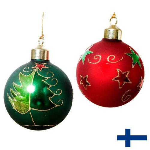 Новогодние шары из Финляндии