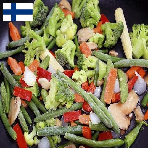Овощи замороженные из Финляндии
