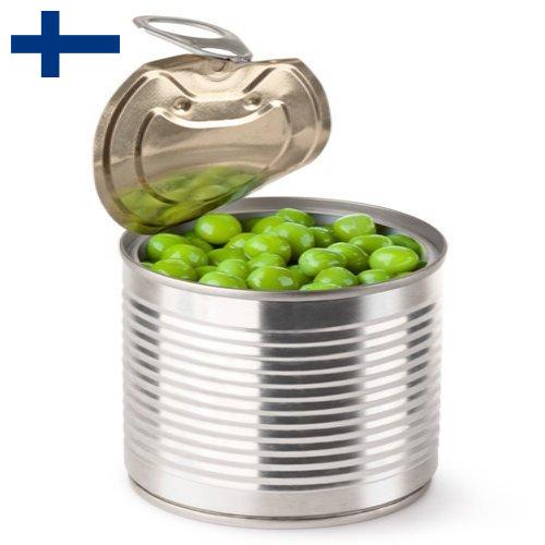 Овощные консервы из Финляндии