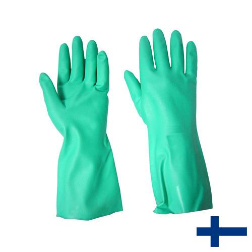Перчатки нитриловые из Финляндии
