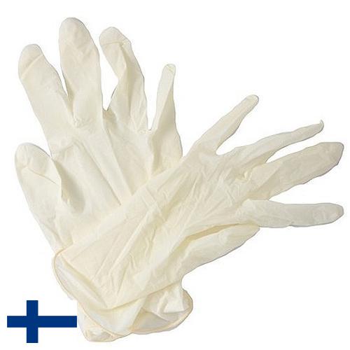 Перчатки виниловые из Финляндии