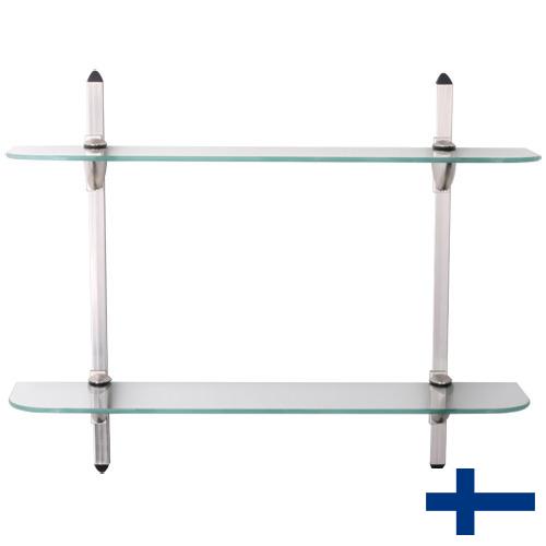 полки из стекла из Финляндии