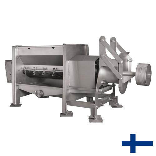 Прессы шнековые из Финляндии