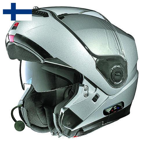 Шлемы мотоциклиста из Финляндии