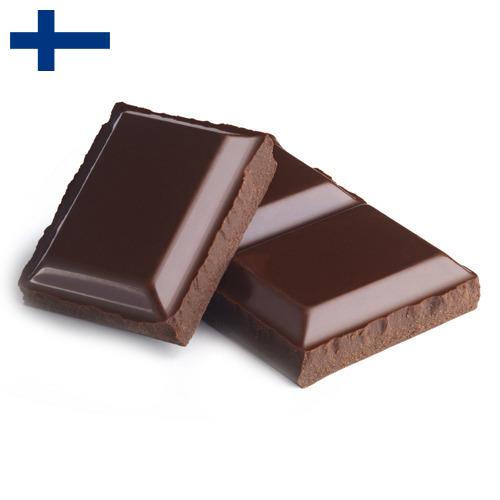 шоколадные изделия из Финляндии
