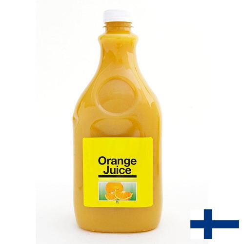 Сок апельсиновый из Финляндии