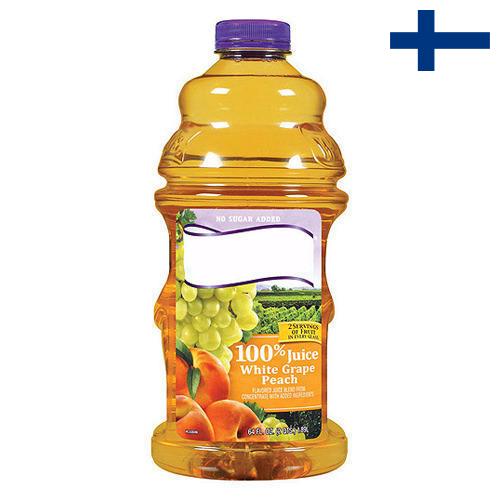 Сок персиковый из Финляндии