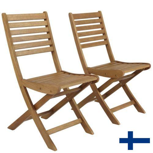 Стулья садовые из Финляндии