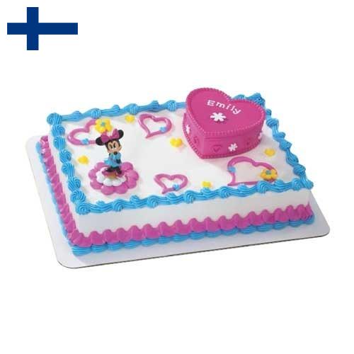 Украшения на торты из Финляндии