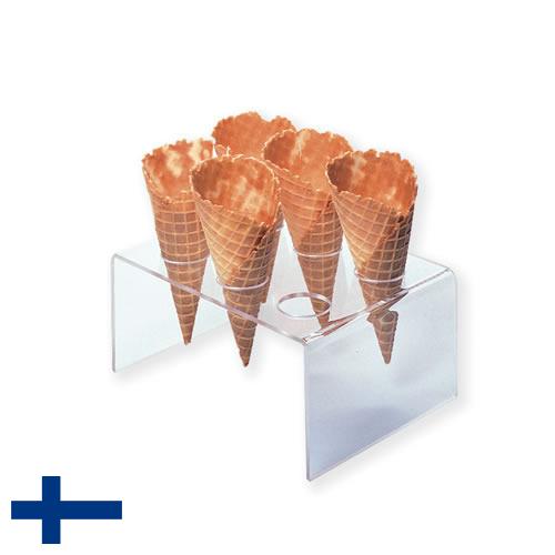 вафельный рожок из Финляндии