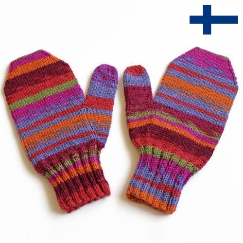 Варежки женские из Финляндии