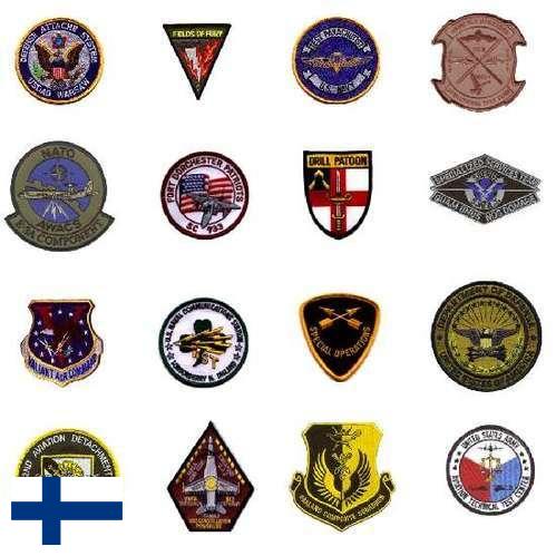 Знаки нагрудные из Финляндии