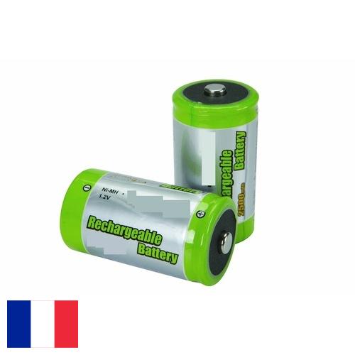 Батареи аккумуляторные из Франции