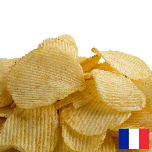 чипсы картофельные из Франции