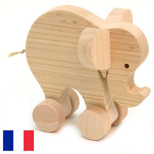 деревянные игрушки из Франции