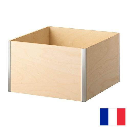 Фанерные ящики из Франции