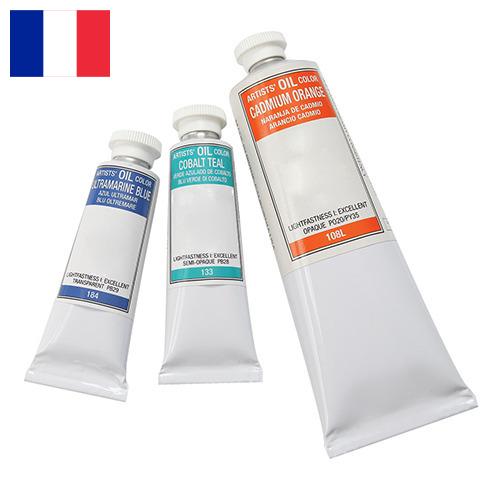 краска масляная из Франции