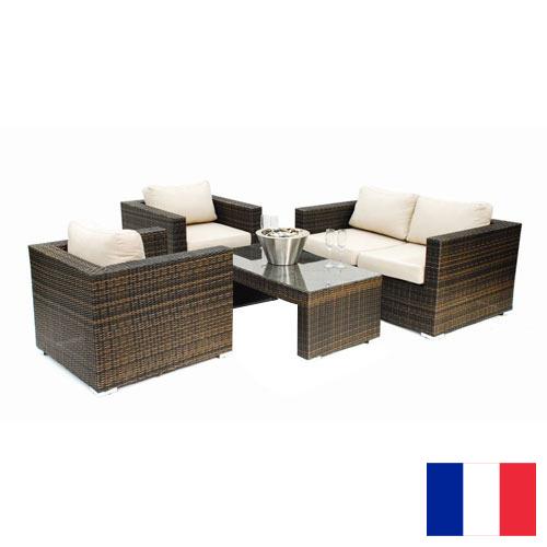 Мебель плетеная из Франции