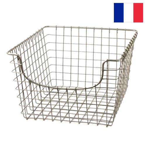металлические корзины из Франции